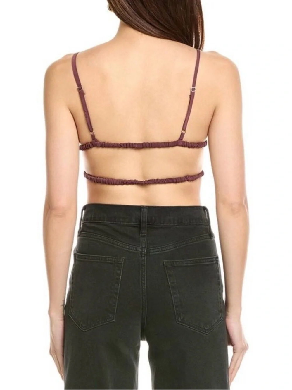 NWT Weworewhat Womens Square Neck Cami, Red Sz S